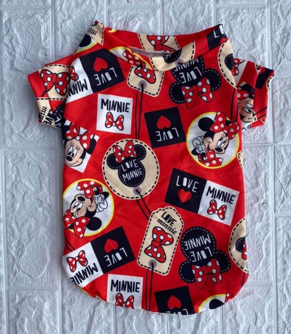 Polera Minnie para Mascotas
