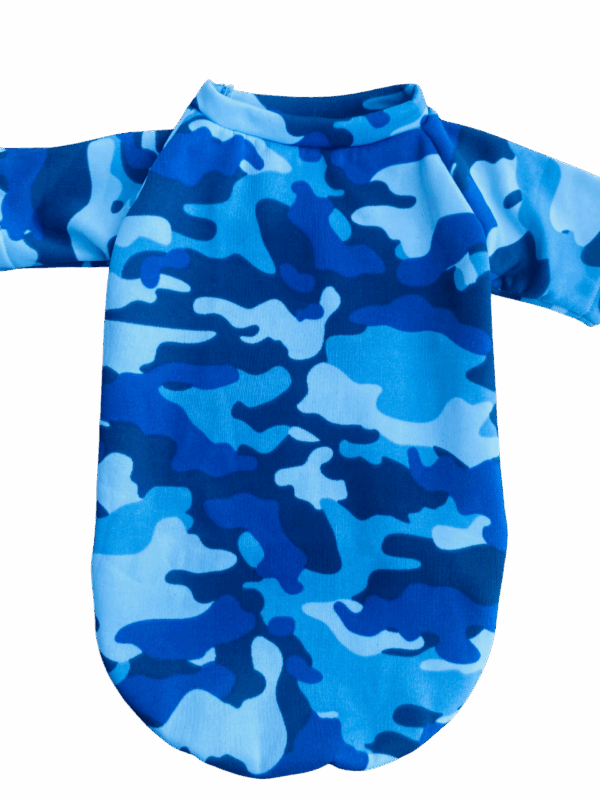 Polar color azul camuflado